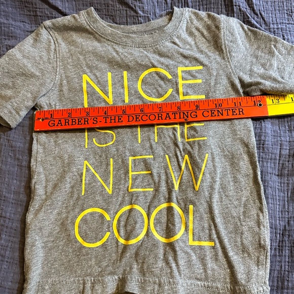 🌸 $3 if Bundled - 4T Jumping Beans Girls T-Shirt Nice is the New Cool - Picture 4 of 6